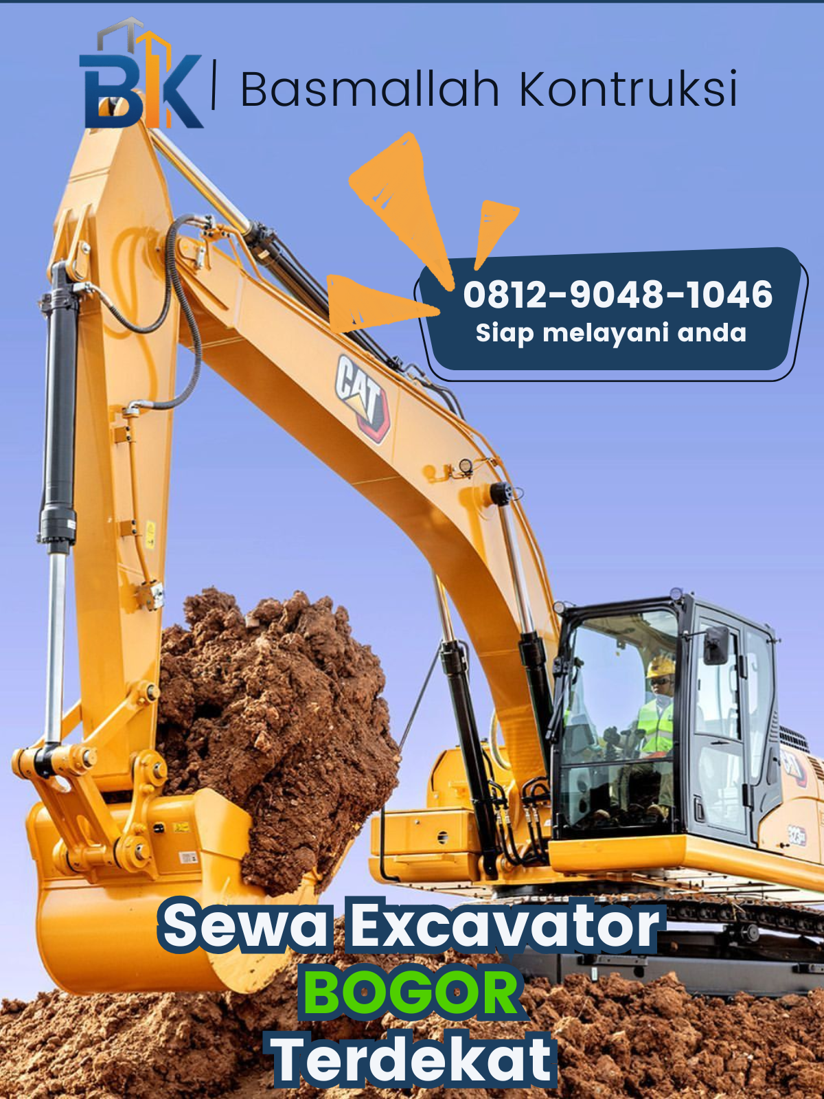 Sewa Excavator Bogor Terdekat
