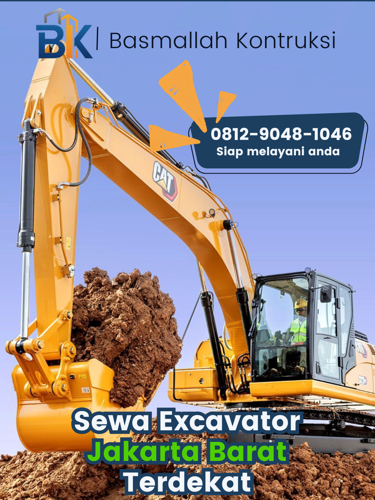 Sewa Excavator Jakarta Barat Terdekat