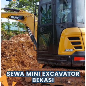 Sewa Mini Excavator Bekasi