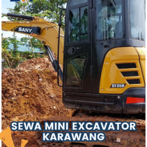 Sewa Mini Excavator Karawang