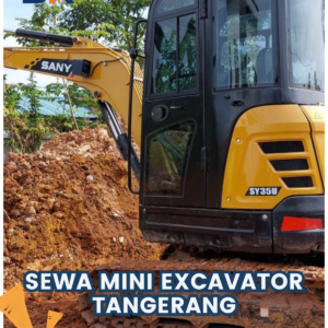 Sewa Mini Excavator Tangerang