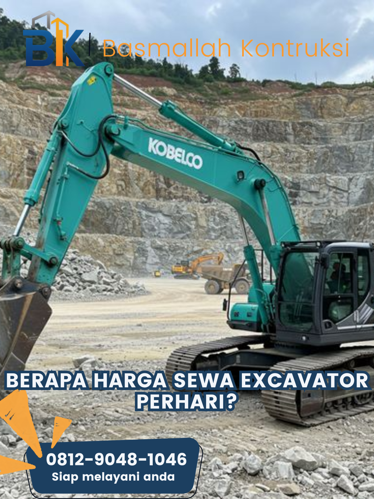 Berapa Harga sewa Excavator Perhari?