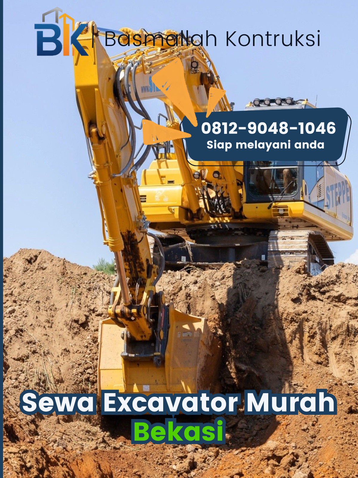 Sewa Excavator Murah Bekasi