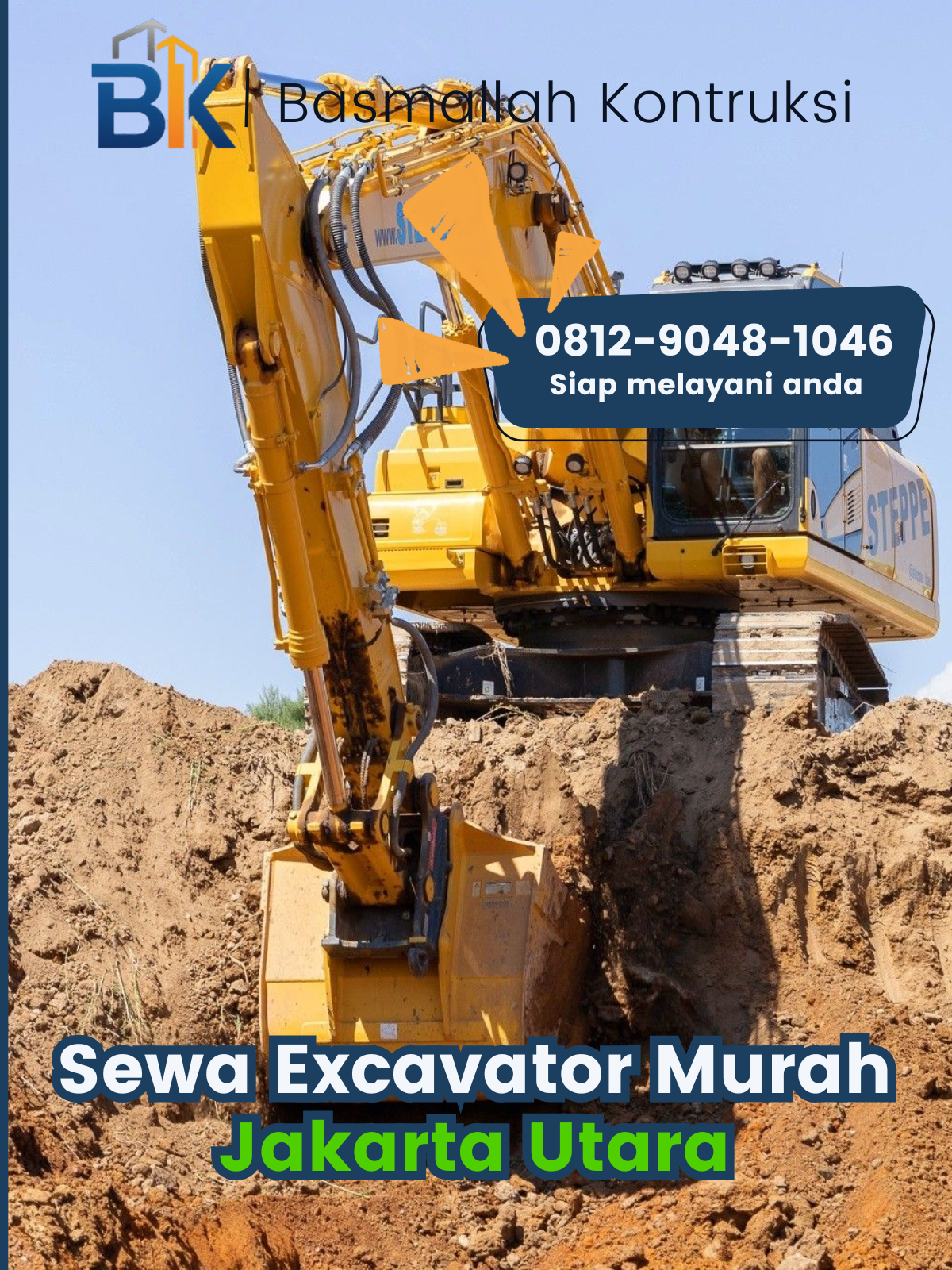 Sewa Excavator Murah Jakarta Utara