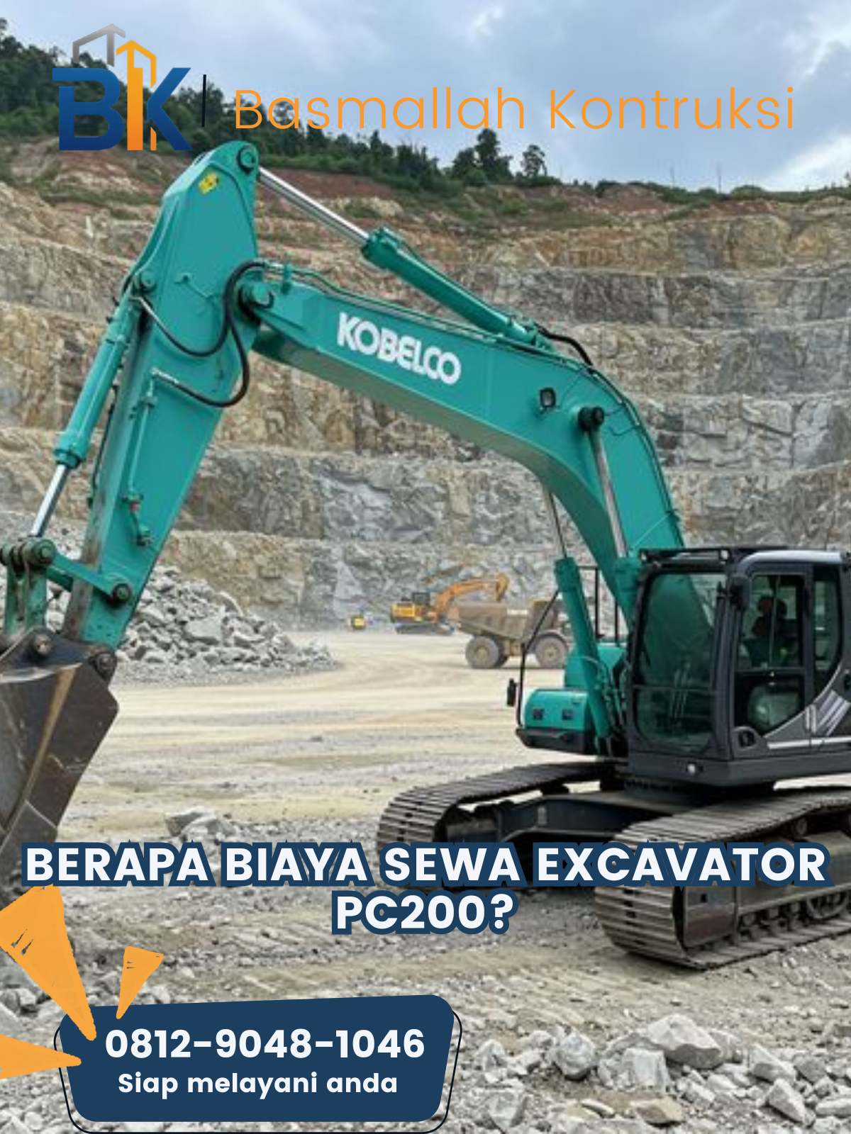 Berapa Biaya Sewa Excavator PC200?