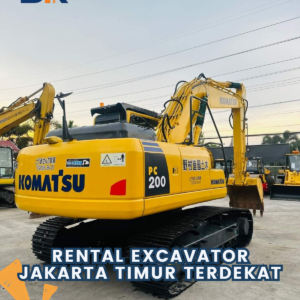 Rental excavator Jakarta Timur Terdekat